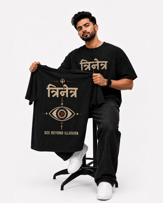 Trinetra Oversized T-Shirt