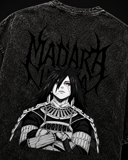 Madara Acid Wash Heavyweight Anime Tee