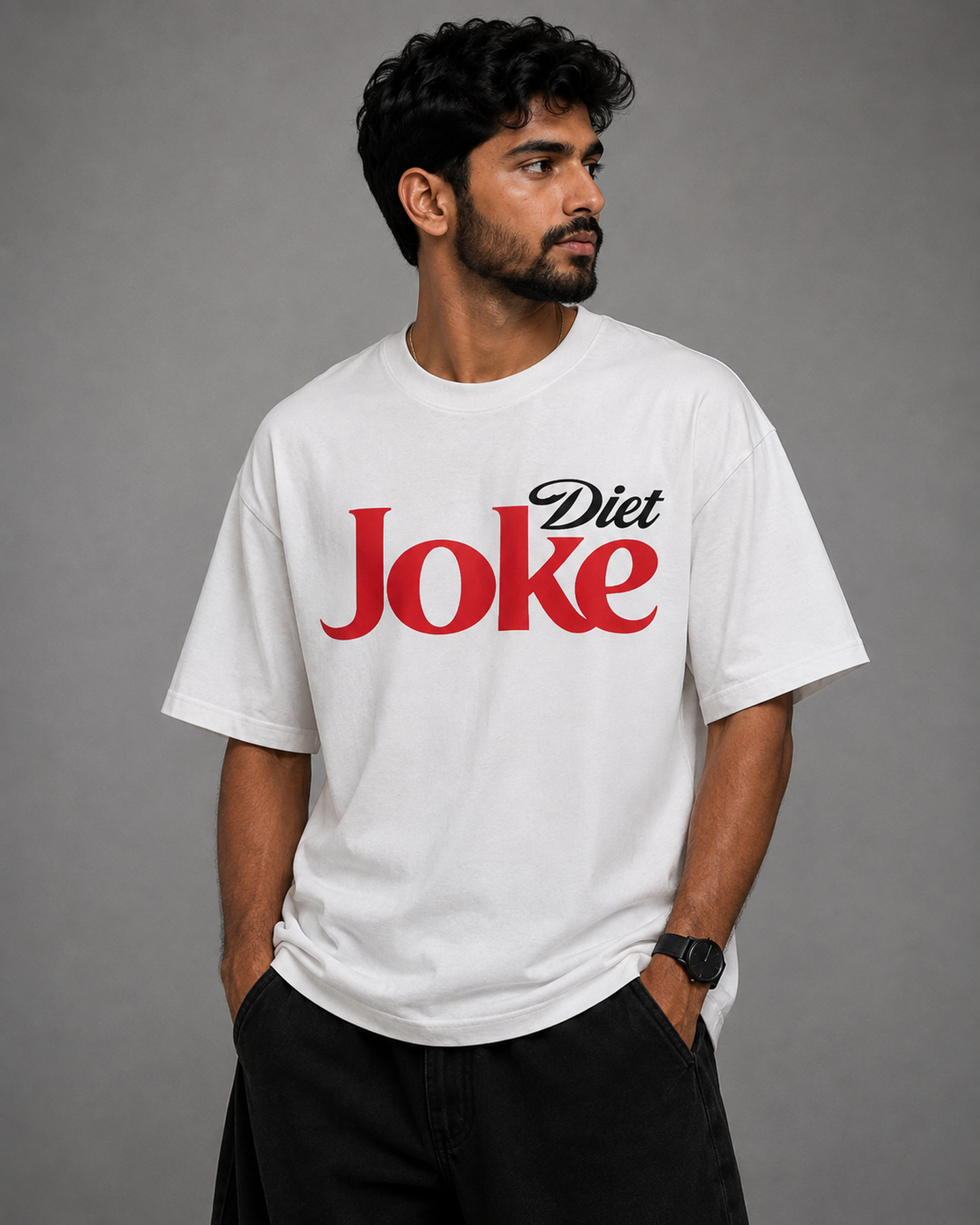 Diet Joke Oversized T-Shirt