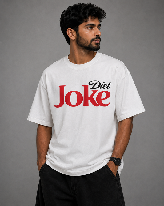 Diet Joke Oversized T-Shirt