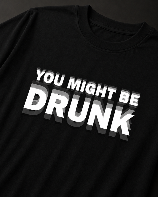 Drunk Oversized T-Shirt